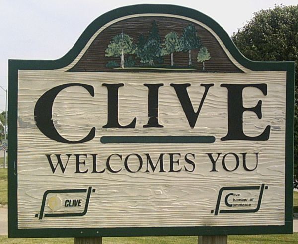  Clive sign