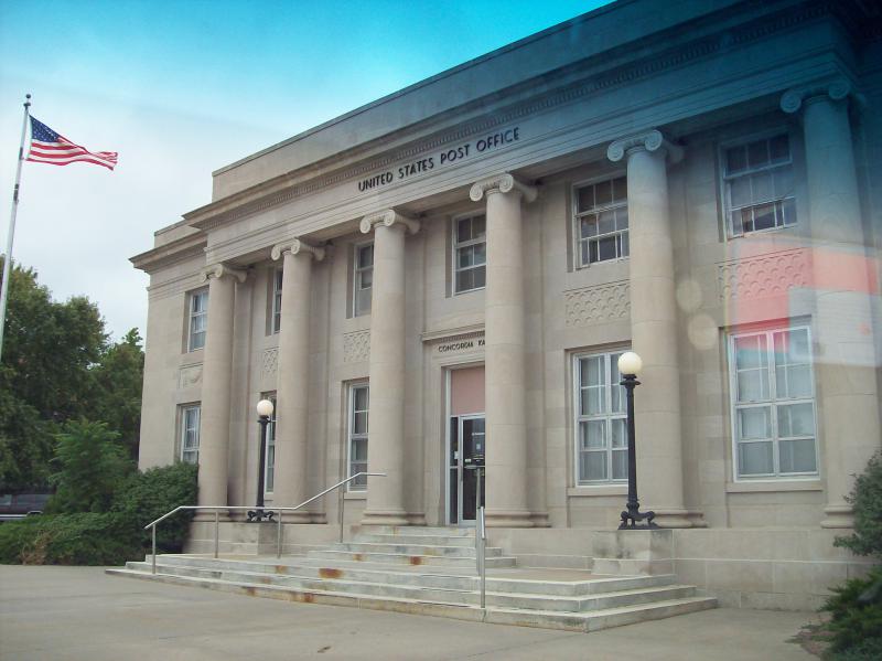  Concordia Kansas Post Office2007