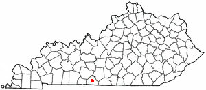  K Y Map-doton- Scottsville