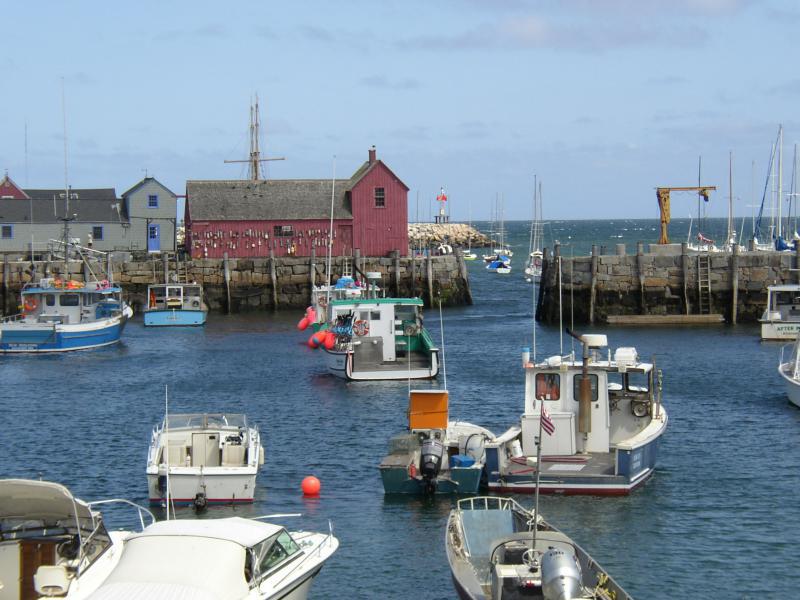  Rockport Mass harbour and Motif 1