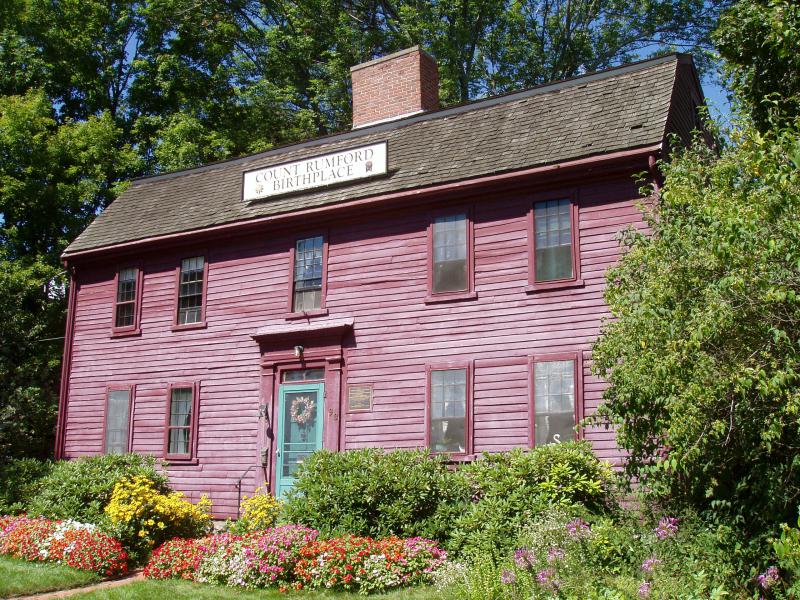  Benjamin Thompson Birthplace, Woburn, Massachusetts