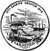  Seal of Gardiner, Maine