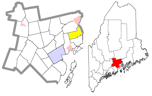  Waldo County Maine Incorporated Areas Prospect Highlighted