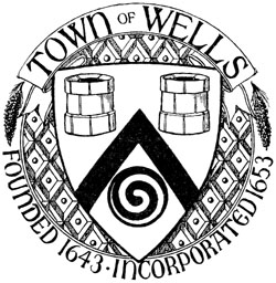  Official seal of town of wells maine