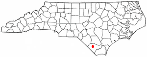  N C Map-doton- Whiteville