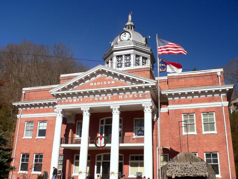  Court House, Madison County, N C
