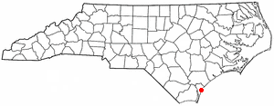  N C Map-doton- Masonboro