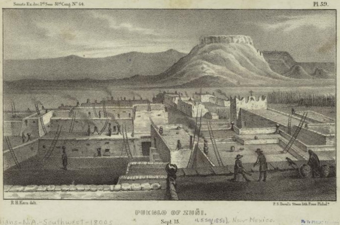  Zuni Pueblo1850