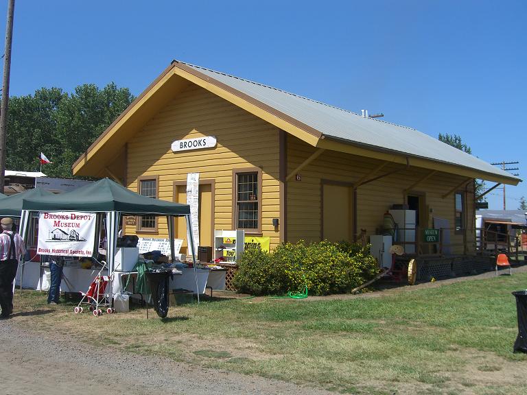  Brooks Oregon Railroad Depot
