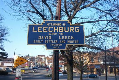  Leechburg sign
