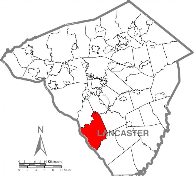  Martic Township, Lancaster County Highlighted