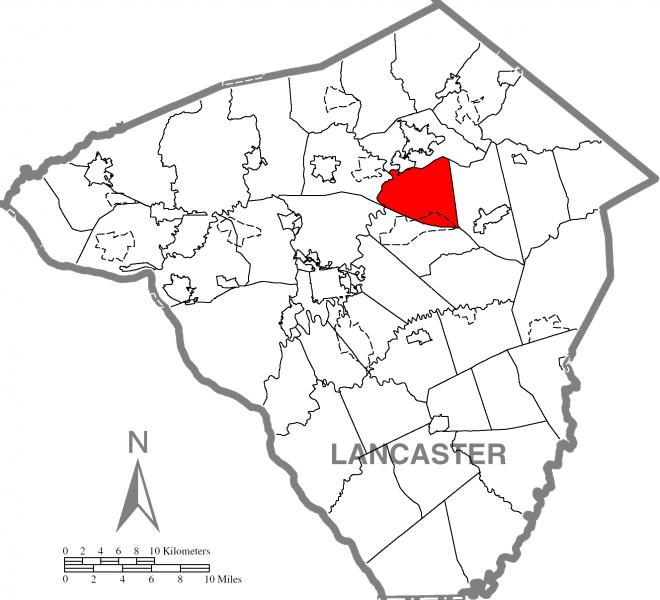  West Earl Township, Lancaster County Highlighted