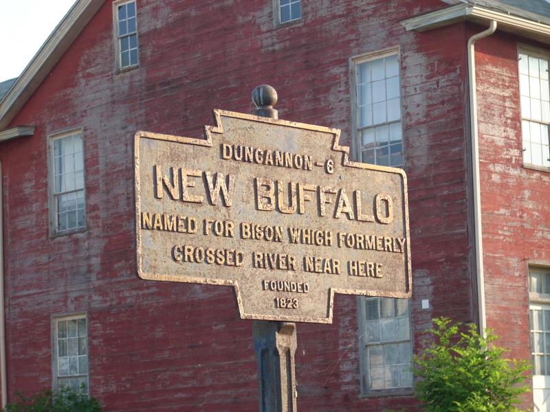  New Buffalo Keystone Sign