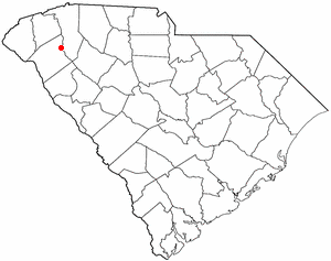  S C Map-doton- West Pelzer