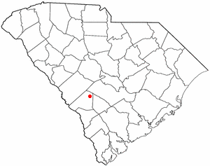  S C Map-doton- Blackville