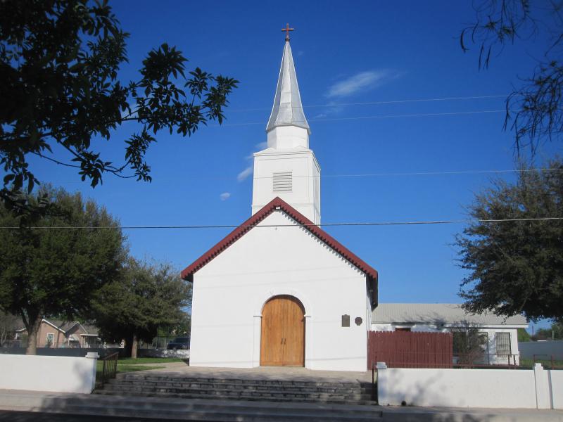  Our Lady of Refurio Catholic Church in San Ygnacio, T X  I M G 3131