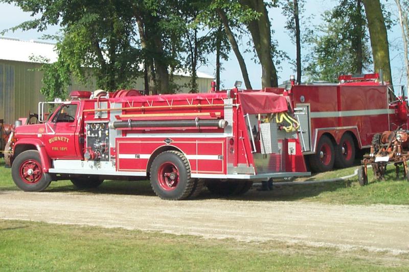  Town of Burnett Wisconsin fire trucks