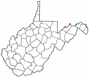  W V Map-doton- Piedmont
